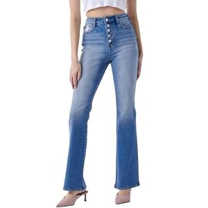 Cello Eva High Rise Bootcut Jeans